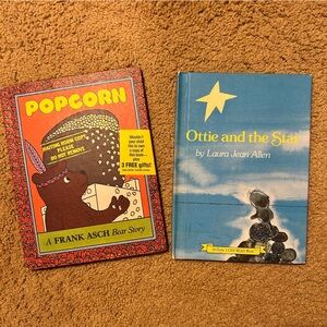 Set of Two Vintage Hardback Children’s Books ‘Otty and the Star’ and ‘Popcorn’